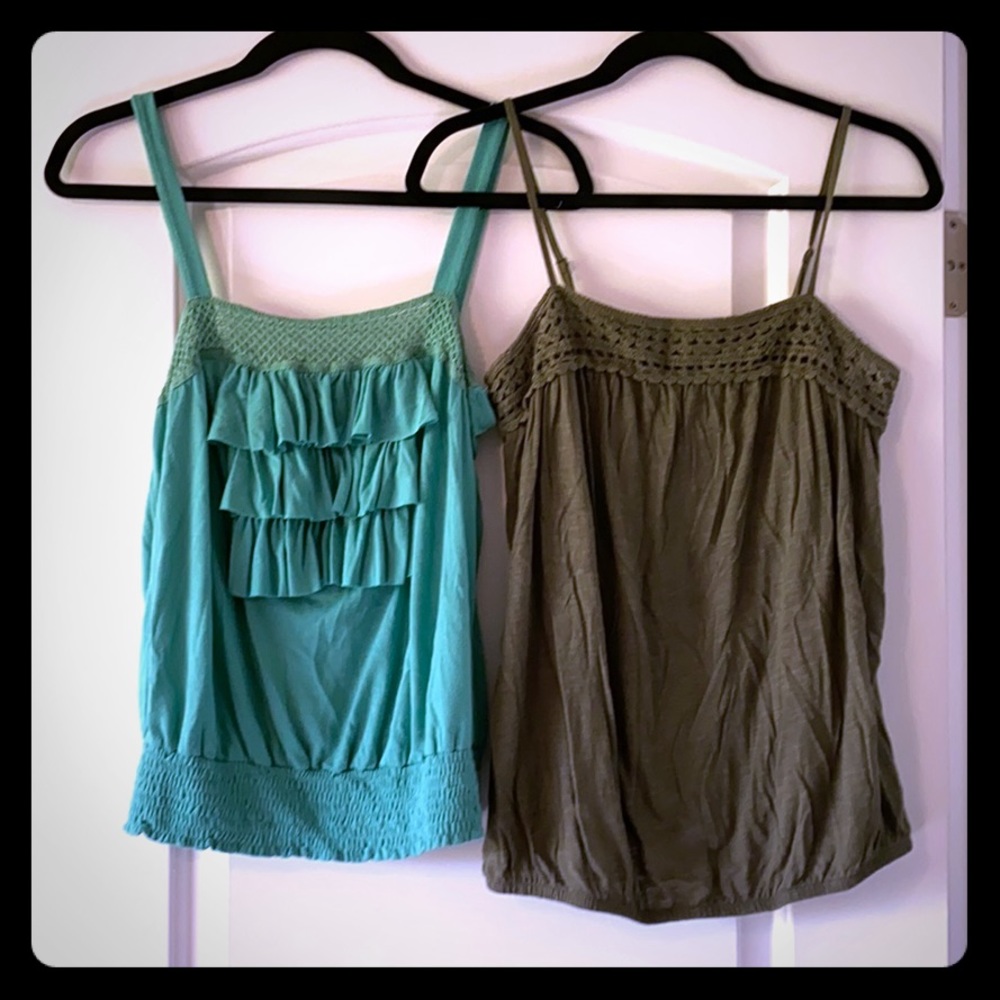 2 cute boho tank tops